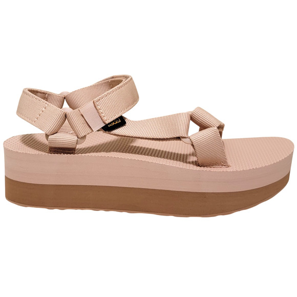 Teva Women Platform Strappy Sandals Flatform Universal Size US 9 Maple Sugar - Picture 3 of 5